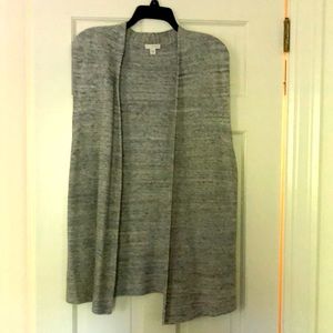 J Jill cotton/linen sweater vest - Sz M